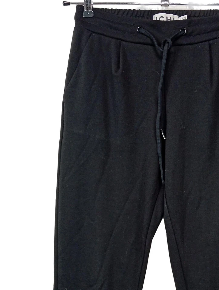 ICHI Pantalón deportivo Mujeres Pantalón Talla EU 34 negro look casual - Imagen 3 de 4