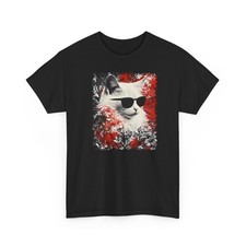 Cool Cat Sunglasses Tee, Graphic Shirt, Cat Lover Gift, Funny Animal Top,