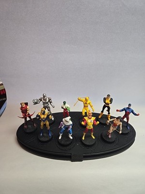 DC Super Heroes Eaglemoss Lot Of 10 With Base Stand