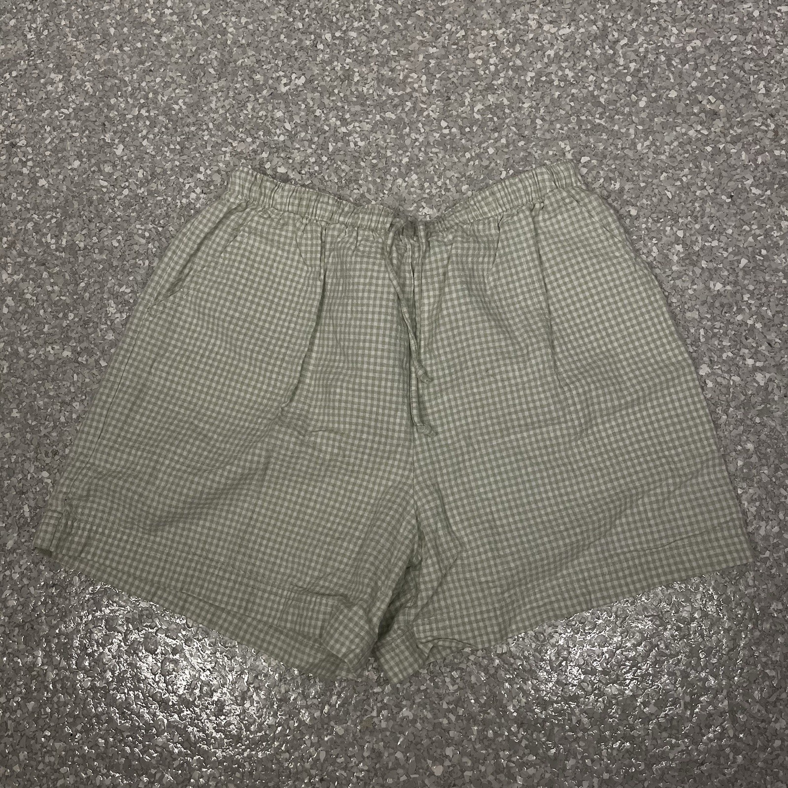 Vintage 90s gingham shorts Basic Editions - image 1