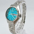 [Exc+4] SEIKO  Automatic 2706-0250 Day/Date Women's Watch Green Dial Cut Grass