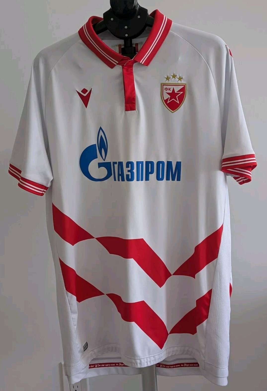 Red Star Belgrade 2022 - 2023 Third Kit football Macron Jersey 3XL