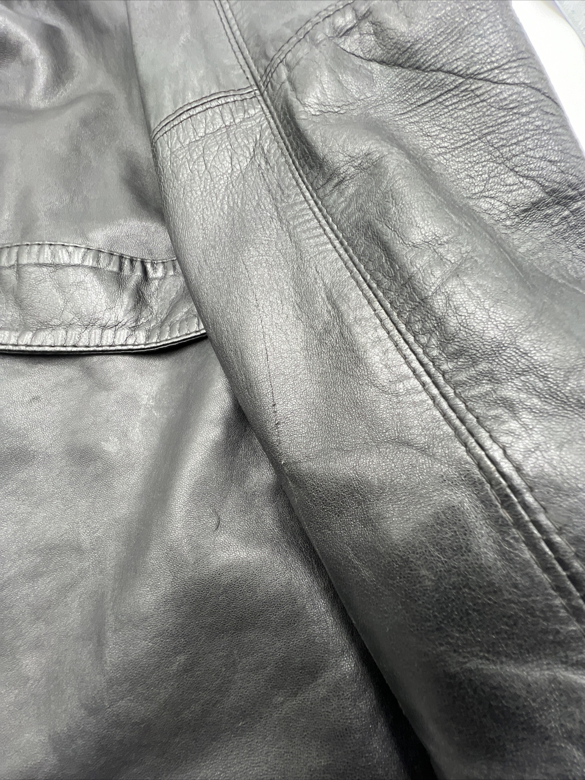 Vintage Hein Gericke Motorcycle Jacket Size 36 Black Echt Leder EU Moto