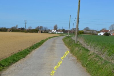 Photo 6x4 Whitestone Farm Track Birdham  c2015