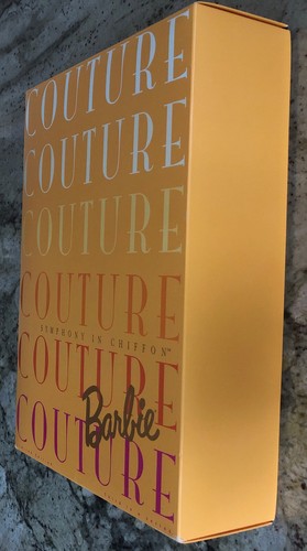 Limited Edition Couture Symphony In Chiffon 1997 Barbie Doll With Earrings - Picture 11 of 11