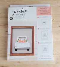 American Crafts DO IT YOURSELF TRUCK POCKET FRAMES KIT 8"x10" 351324