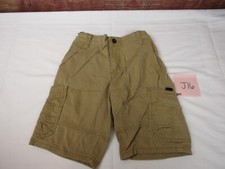 Wrangler Cargo Shorts Boys 10 Regular, Beige, Classic Straight, Adjustable Waist