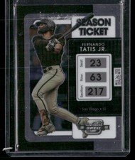2022 Panini Chronicles #23 Fernando Tatis Jr. Contenders Optic