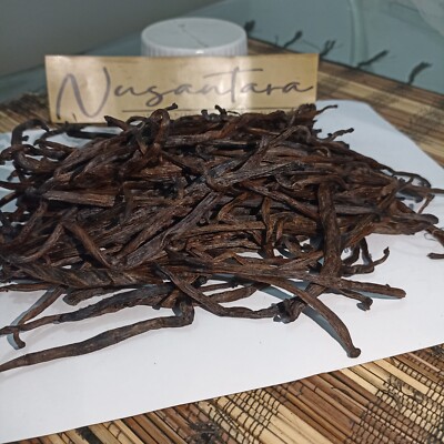 Vanilla Beans Grade C/Sort grade good for extract, 1/2 Lb, 10 cm up