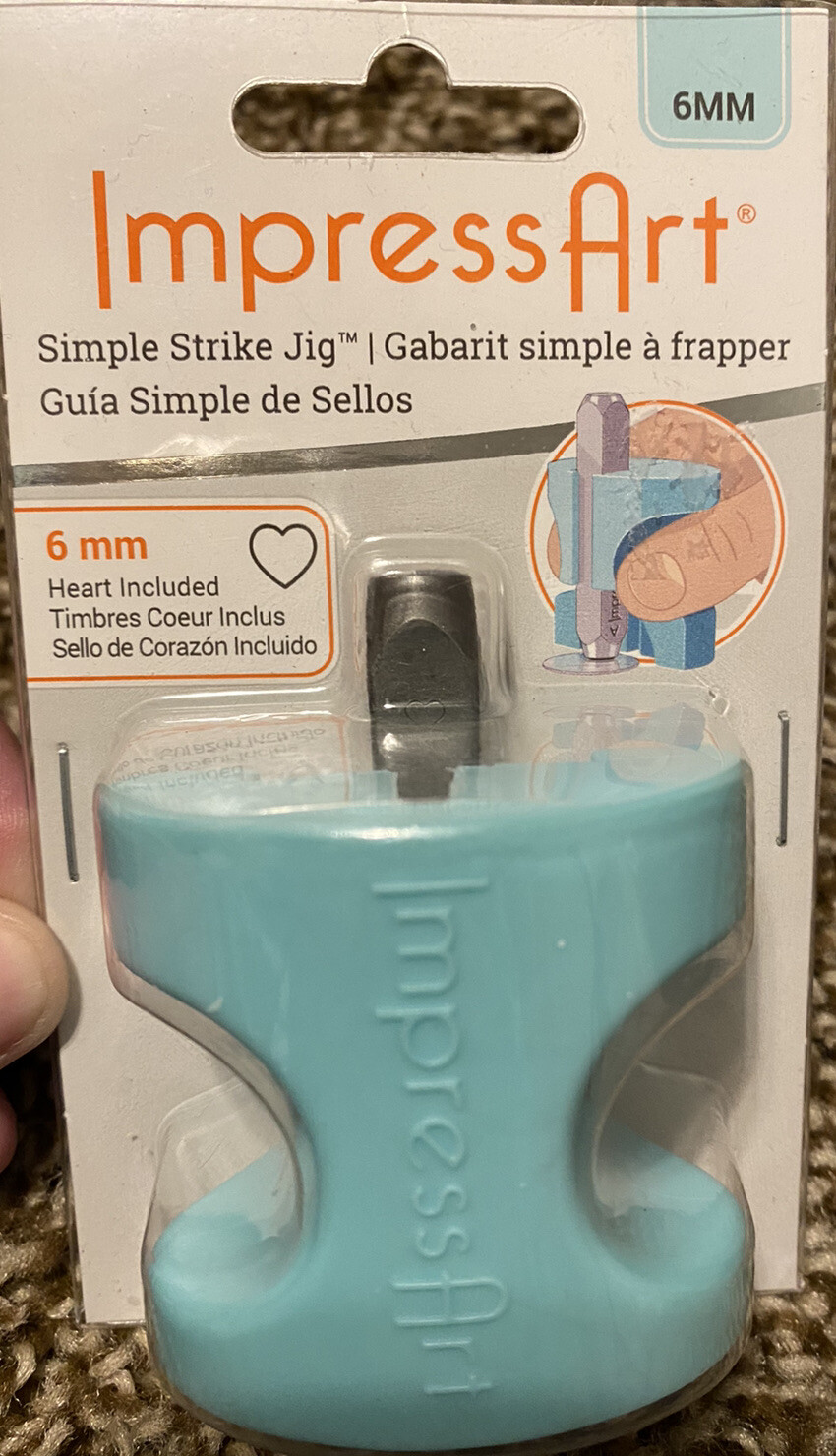 Metal Stamp Jig Jewelry stamping jig Metal Stamping Tools ImpressArt