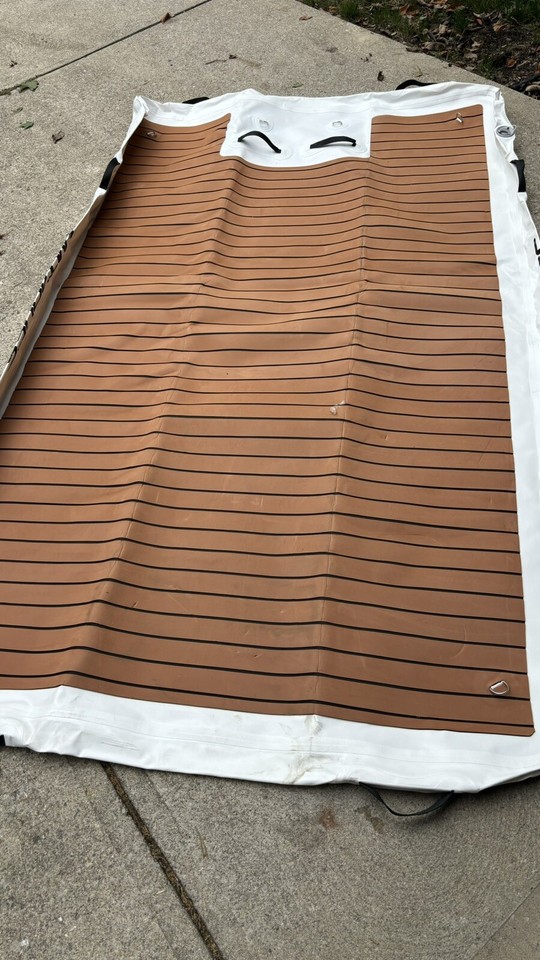 HMTAOLlFE Inflatable Dock Platform. 8x5. 45 People/600lbs Capacity eBay