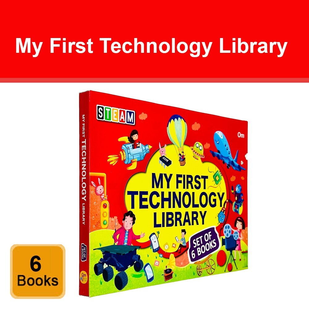 My First Technology Library Set of 6 Books Collection by Shweta Sinha(Level 1-3)