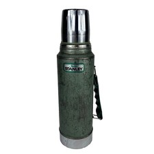 Vintage Stanley Aladdin Green Thermos A-944DH, USA Made, A Working Man's Stanley