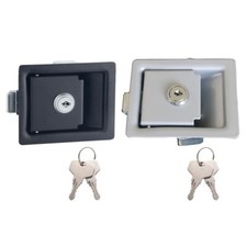 RV Trailer Entry Door Lock for Latch Handle Motorhome RV Cabinet Drawer Loc