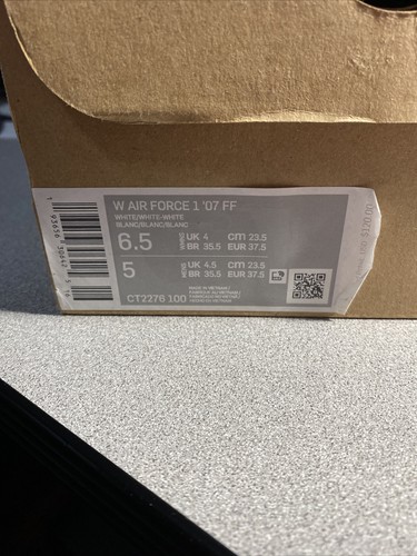 Taglia 6,5 - Nike Air Force 1 07 FF x Olivia Kim - Foto 8 di 8