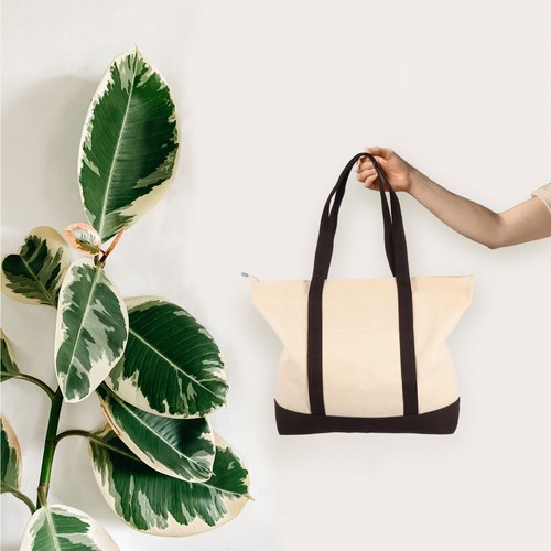 Cotton Linen Canvas Bag Reusable Grocery Bags Work