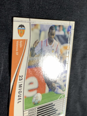 Miguel WCCF PANINI soccer card Japan sports 196/336 2007-2008
