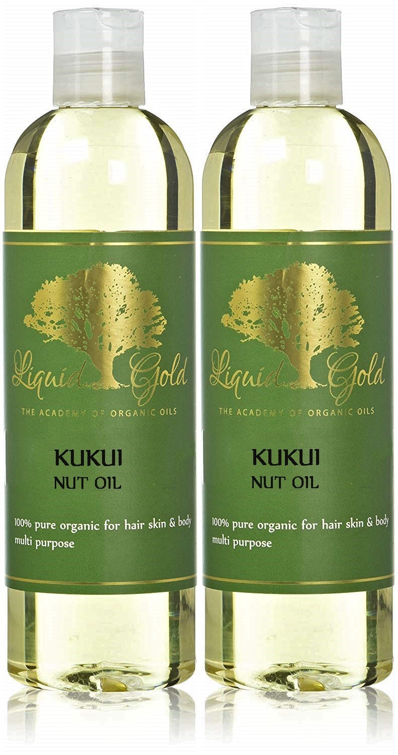 24 oz PREMIUM KUKUI NUT OIL 100% PURE ORGANIC BEST QUALITY COLD PRESSED UNCUT