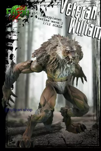 Maestro Union 1/12 Veteran William Werewolf & Tiger Hermit Action Figure - Picture 13 of 21