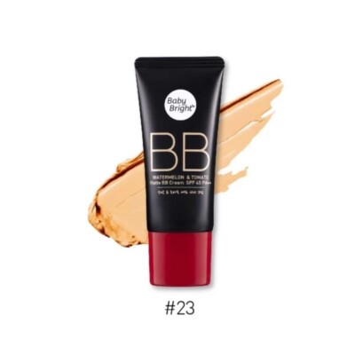 Baby Bright BB Cream Matte SPF45 PA++ Watermelon & Tomato Oil Control Skin 30g