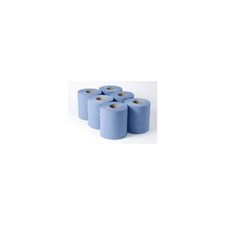 WX00755 White Box Centre Feed Roll Blue 288mx180mm Pack of 6