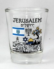 Jerusalem Israel Landmarks And Icons Collage Shot Glass Shotglass Jerusalem Israel Landmarks And Icons Collage Shot Glass Shotglass