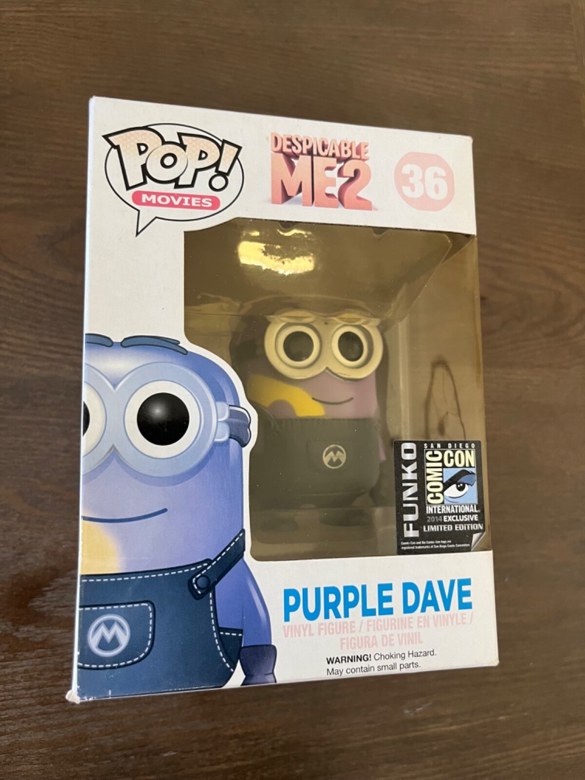 En Oferta Funko Pop! Vinilo: Despicable Me - Purple Dave - San Diego Comic Con (Sdcc)...