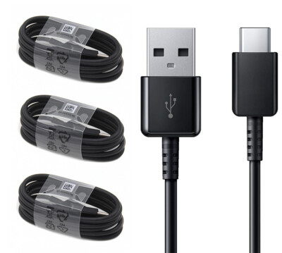 For Samsung Galaxy S8 S9 S10 S20 Ultra Note 20 10 Fast Charger USB Type C Cable