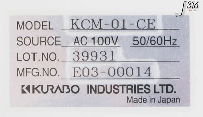 34068 KURABO CHEMICALYZER-MINI, H2SO4+H2O2, KCM-01-CE KCP-23 | eBay