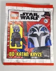 LEGO Star Wars Bo-Katan Kryze Minifigure Foil Pack Mandalorian RARE Paper Pack