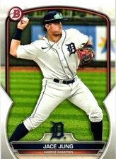 2023 BOWMAN PROSPECTS JACE JUNG PAPER BASE BASEBALL CARD #BP-53