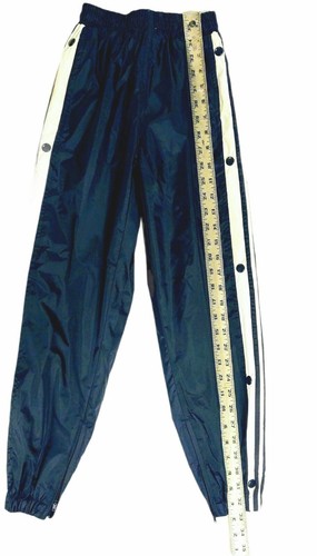 Athletic Windbreaker Track Pants Pockets, Ankle Zip Navy Blue Youth size Med-XL - Picture 9 of 17