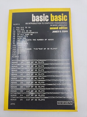 BASIC BASIC An Introduction To Computer Programming In Basic Lang James S. Coan