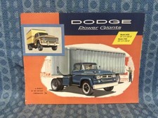 1958 Dodge Truck Model 600 700 Original Sales Brochure