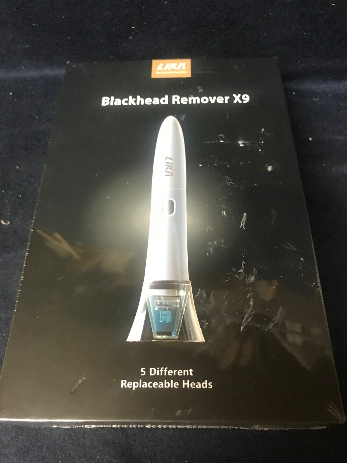 LIKII BLACKHEAD REMOVER X9. 5 DIFFERENT REPLACEABLE HEADS New In Box eBay