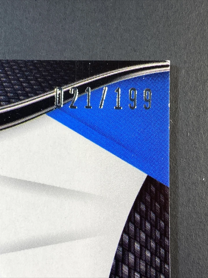 2016-17 Panini Totally Certified #49 Kristaps Porzingis Red Prizm SP /199 - NYK - Image 2 of 3