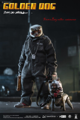 【新品未使用品】LGB BEWARE OF THE DOG タンク　初期 Perfect Damtoys Pes022 Coal Dog Golden Dog Death Gas Station 1/12