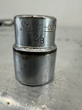 Snap-on MV412 - 3/8”, SAE, Chrome, 8 Pt.  1/4” Drive Shallow Socket USA