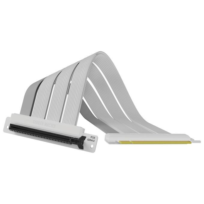 COOLER MASTER RISER CABLE PCIE 4.0 X16 - 200MM WHITE