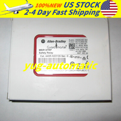Brand New Allen Bradley 440R-N23135 Single Function Safety Relays Free Shipping