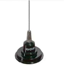 HUSTLER IC-100 42in MAGNETIC MAGNET MOUNT BASE LOADED CB RADIO ANTENNA w/ COAX