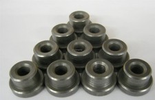 Weld on Nuts 3/8"-16 Thread Threaded Nut Steel Chassis Mount Tab Pack of 10