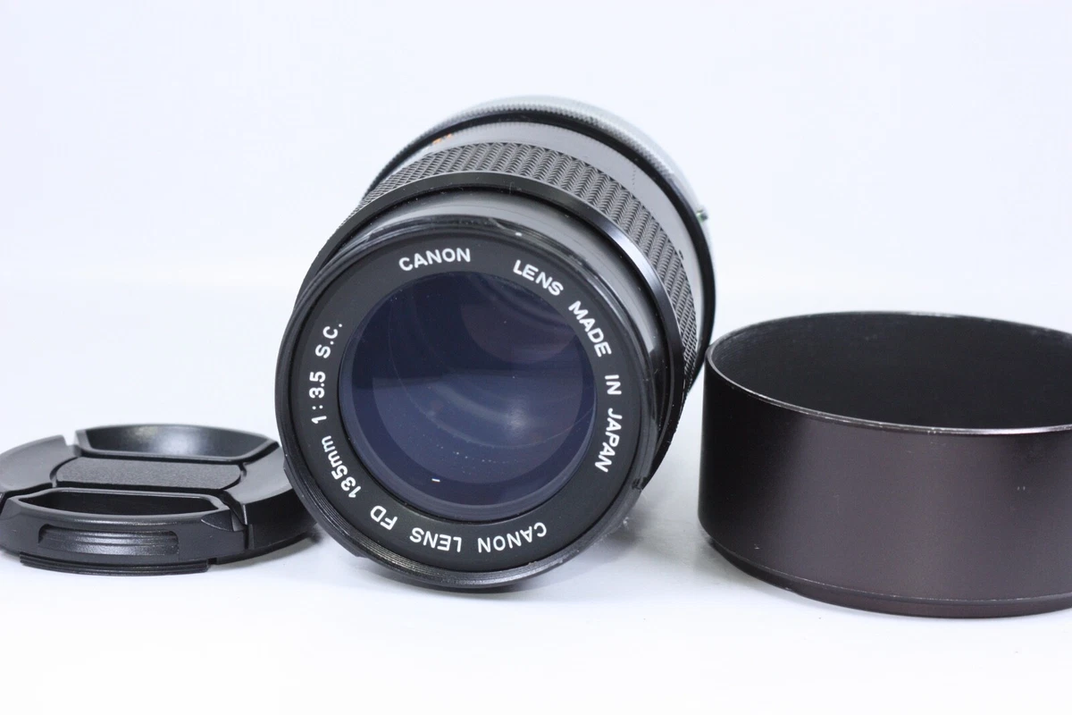 Canon FD f/3.5 Camera Lenses 135mm Focal for sale | eBay