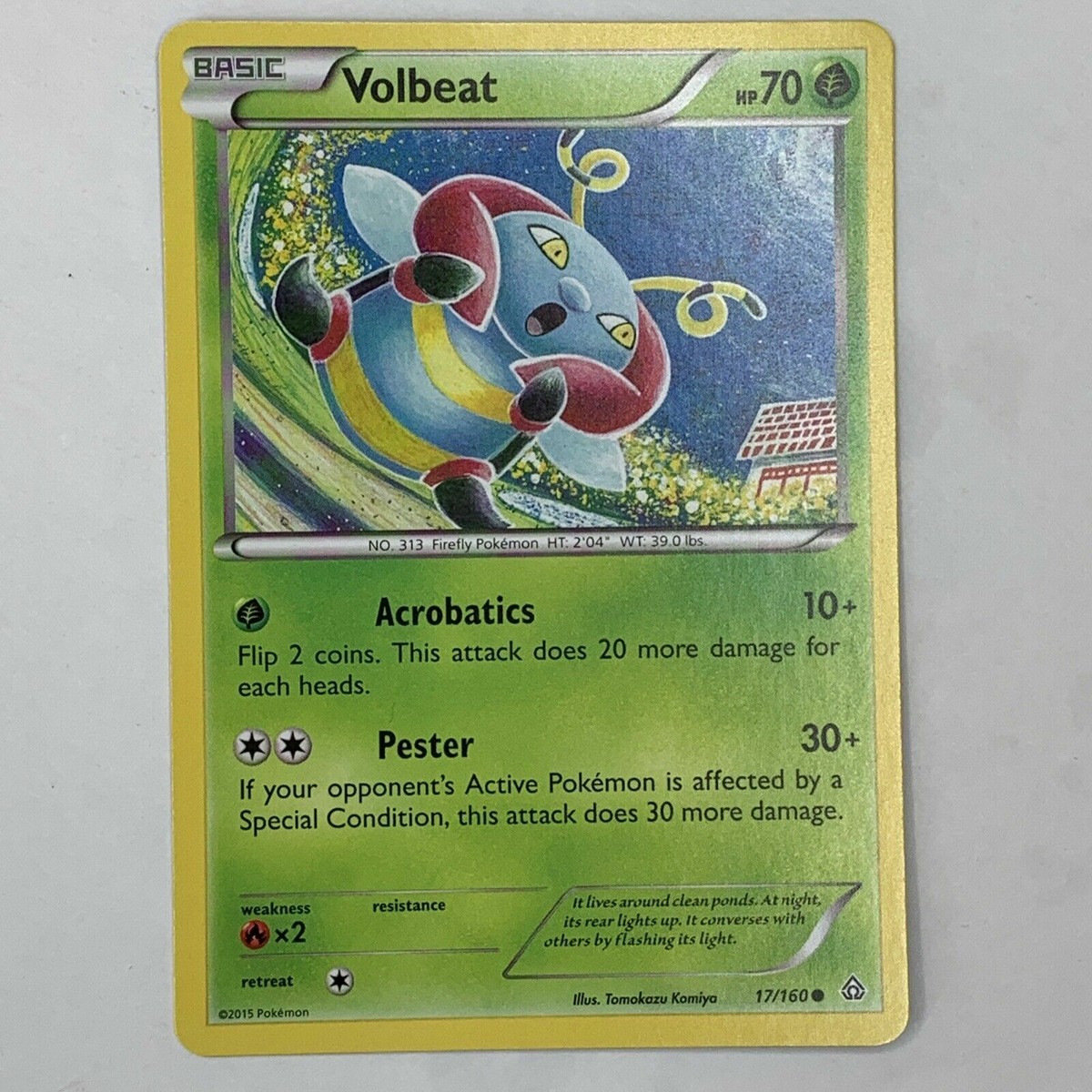 volbeat pokemon card Pokemon TCG - Twilight Masquerade - #9 - Volbeat