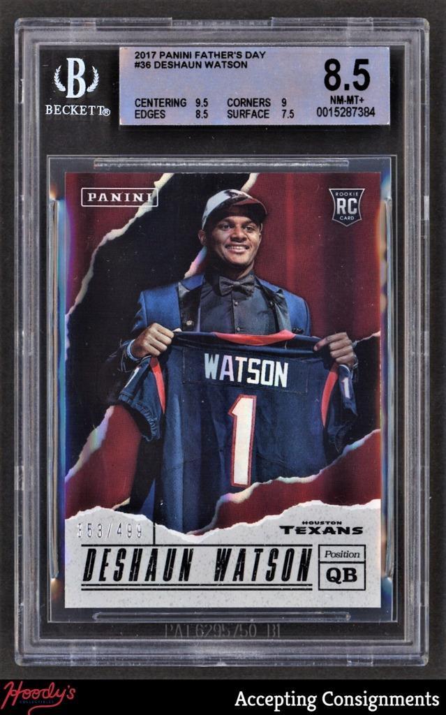 Deshaun Watson Panini Day National Champions Relics #9 Base