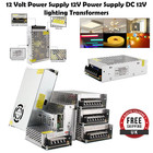 12 V PSU LED Treiber Schalten geregelte Stromversorgung Transformator 12W-720W UK