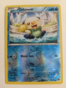 Pokémon TCG Oshawott Steam Siege 30/114 Reverse Holo Common