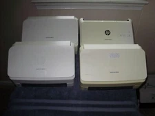 1 LOT of 4ea- HP ScanJet Pro 3000 S3 Duplex Sheet-Fed Color Document Scanners