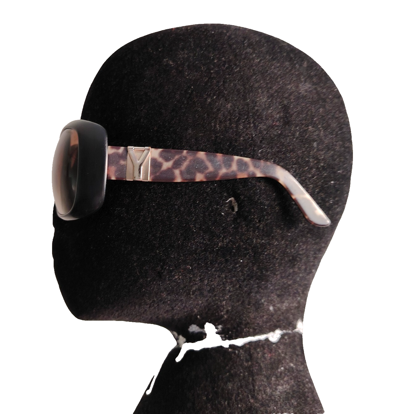 Occhiali da sole Preloved Yves Saint Laurent YSL 6378 S YXZ CC nero marrone autentici