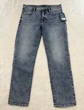 JAG Jeans Women's Size 14 Cassie Mid Rise Slim Straight Beacon Blue Jeans NWT